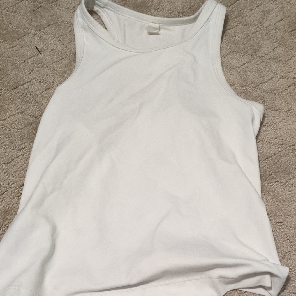 lululemon athletica White Tank Top